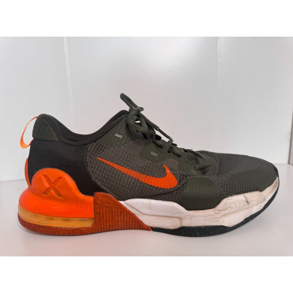 Nike Air Max Alpha Trainer 5 Olive Orange Mens Size 12